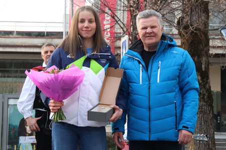 Manca Caserman  sprejem  26 Foto Ljubo Vukelič